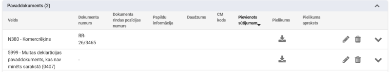 Ekrānšāviņš "pavaddokuments"