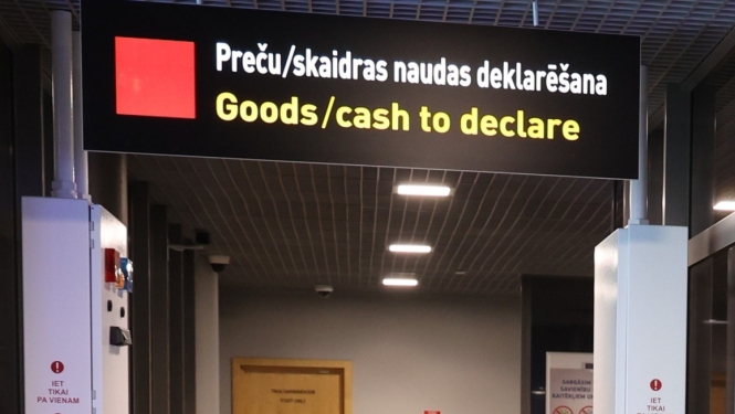 Sarkanais koridors Rīgas lidostā