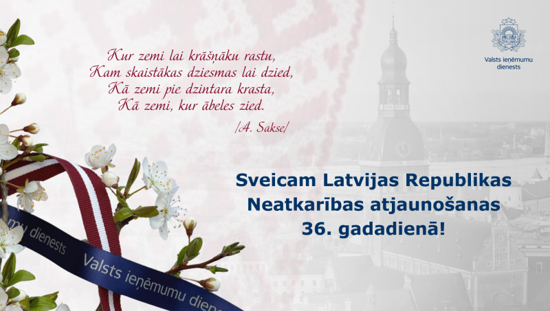 Ilustratīvs attēls:apsveikums