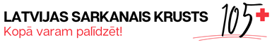 Latvijas Sarkanā Krusta logo