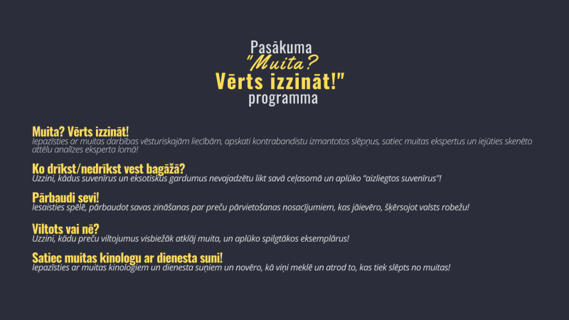 Informatīvs attēls par muzeju nakti