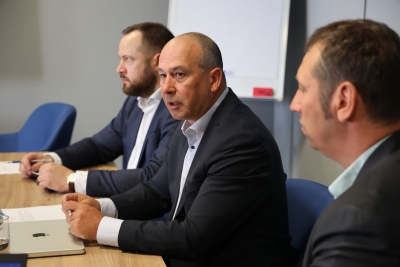 lauksaimnieku biedrības “Zemnieku saeima” pārstāvji