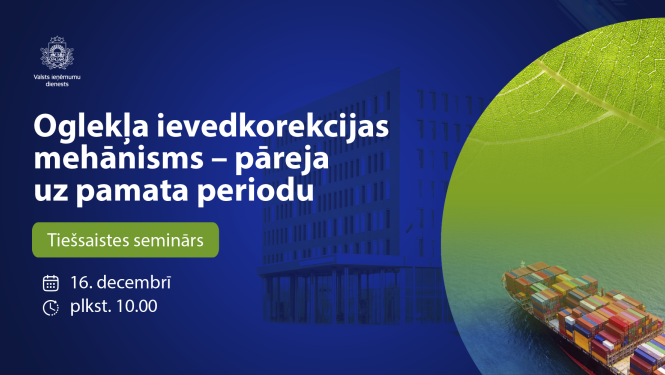 Informatīvs attēls par semināru