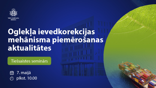 Informatīvs attēls par semināru
