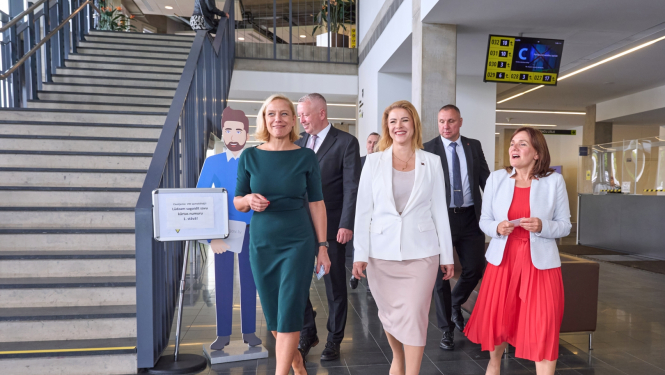 Ministru prezidentes Evikas Siliņas apmeklējums VID