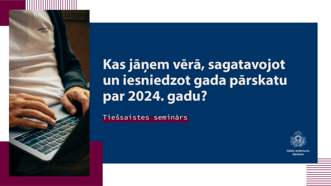 Informatīvs attēls par semināru