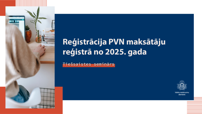 Informatīvs attēls par semināru