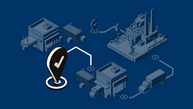 Grafisks ēku, auto kustības attēlojums