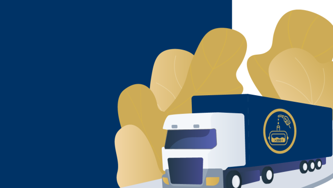 Grafisks kravas auto