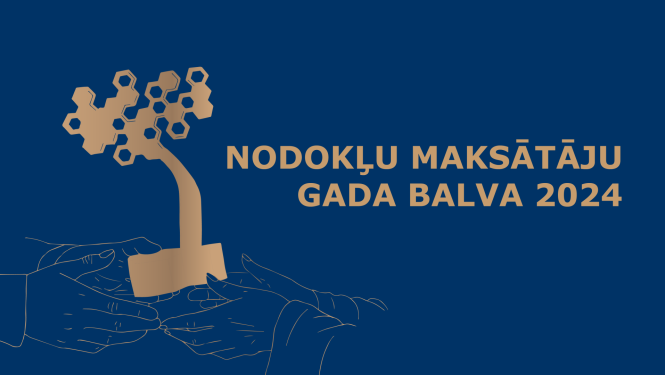 Nodokļu maksātāju gada balva 2024 vizuālis