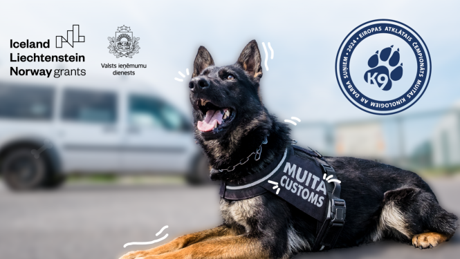 Ilustratīvs attēls: Kinologa darba suns