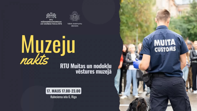 Informatīvs attēls par muzeju nakti