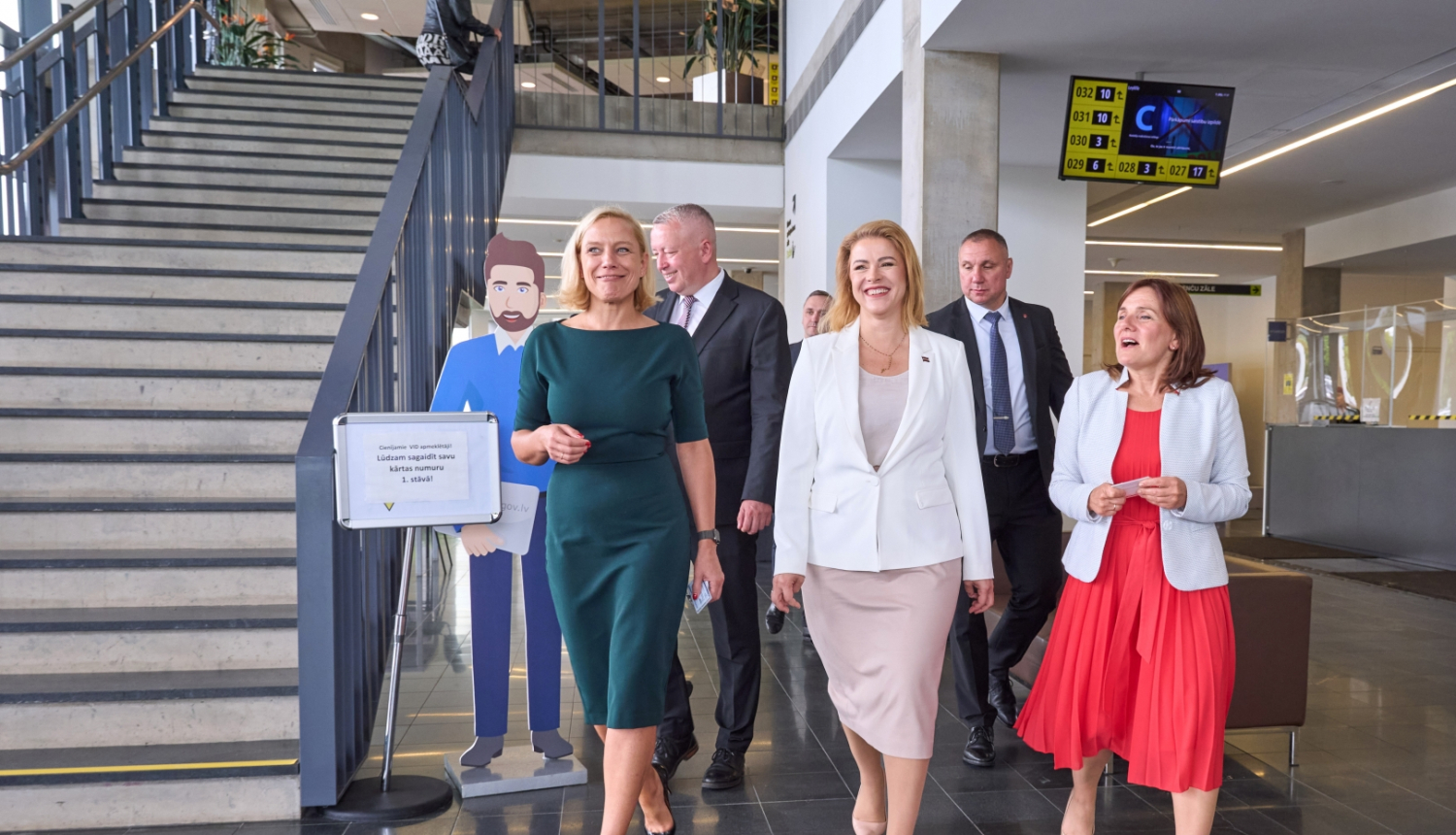 Ministru prezidentes Evikas Siliņas apmeklējums VID