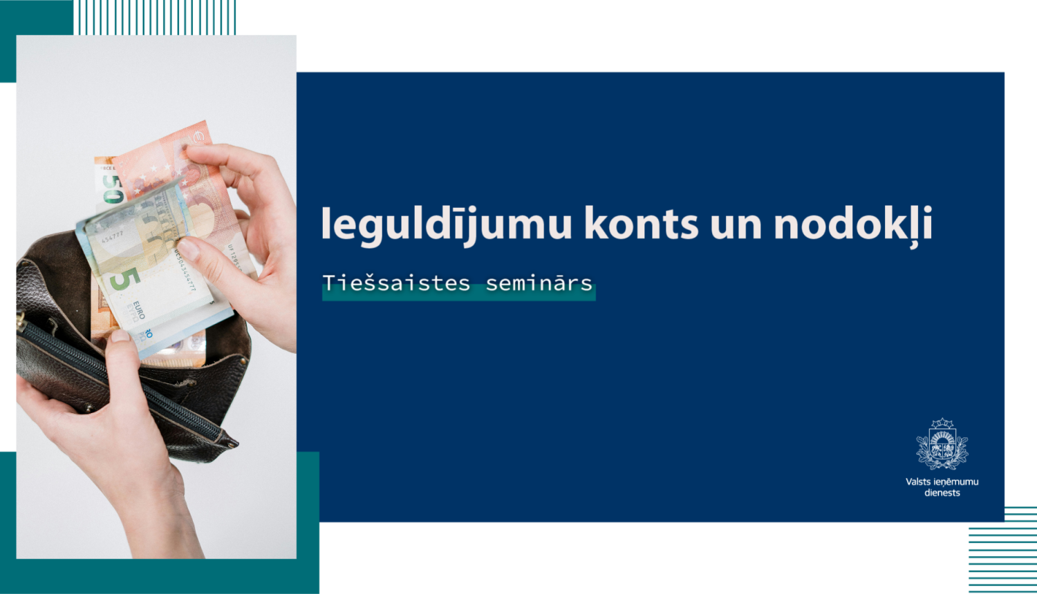 Informatīvs attēls par semināru