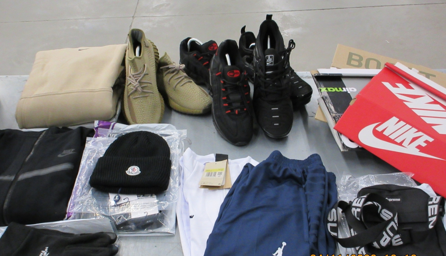 Dažādu zīmolu viltotas preces