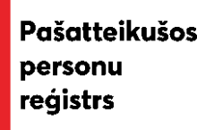 Pašatteikušos personu reģistrs