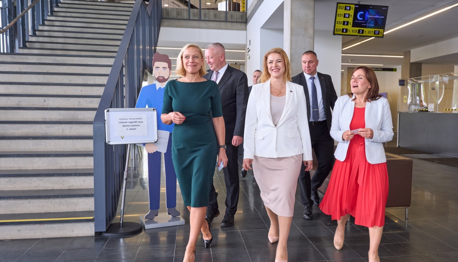 Ministru prezidentes Evikas Siliņas apmeklējums VID